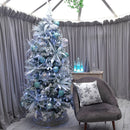 Super Glitter Flower - Ice Blue
