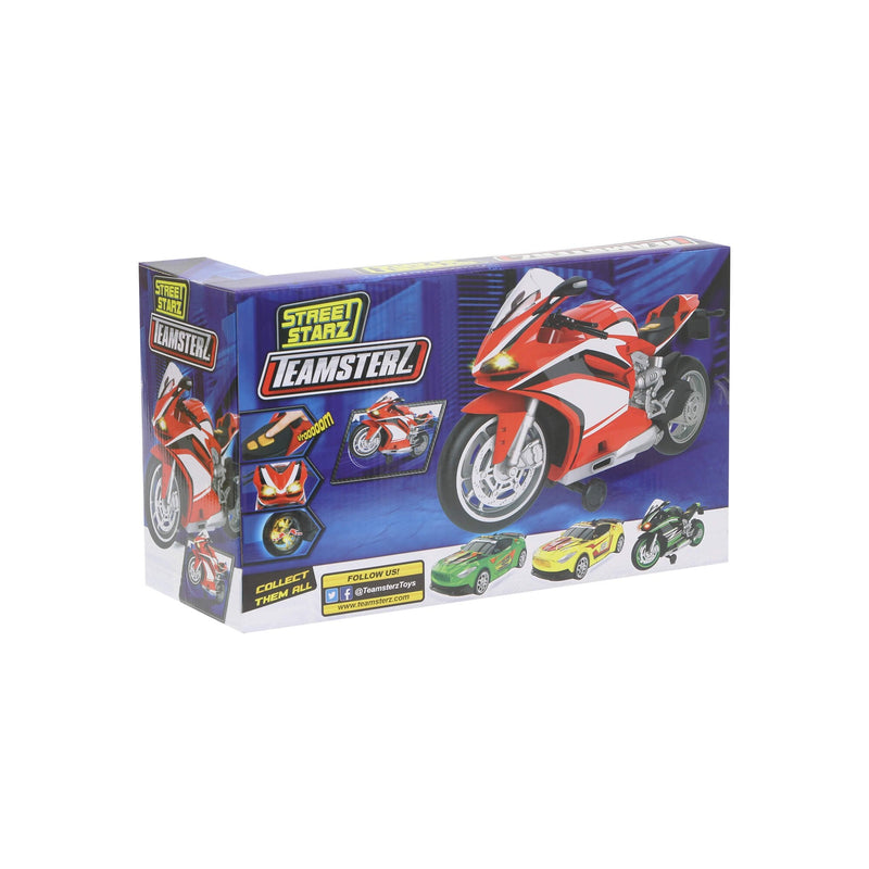 Street Starz Red Motorbike