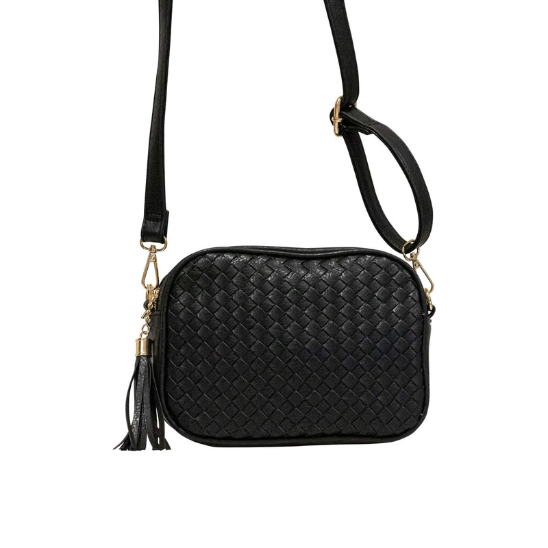 Weave Cross Body Bag