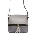 Twin Tassel Cross Body Bag