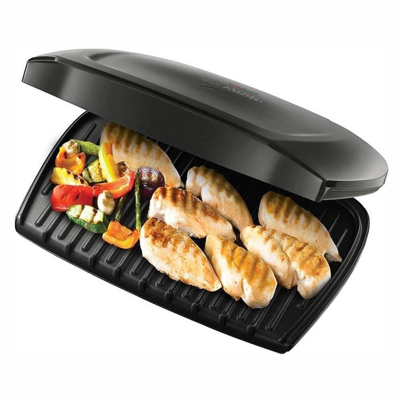 George Foreman Entertaining Grill 10 Portion - Black