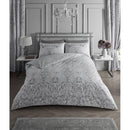 Antoinette Duvet Cover Bedding Set - Grey
