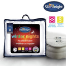 Winter Nights Heated Foam Mattress Topper