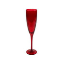 Champagne Glass Red