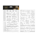 Festive Party Glass Stickers