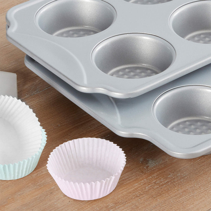 Fearne Collection 6 and 12 Cup Muffin Tray Set