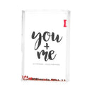 Glitter Heart Frame 4x6