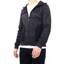 Chad Zip Hoody - Black