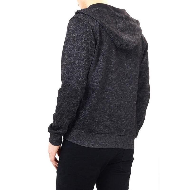 Chad Zip Hoody - Black