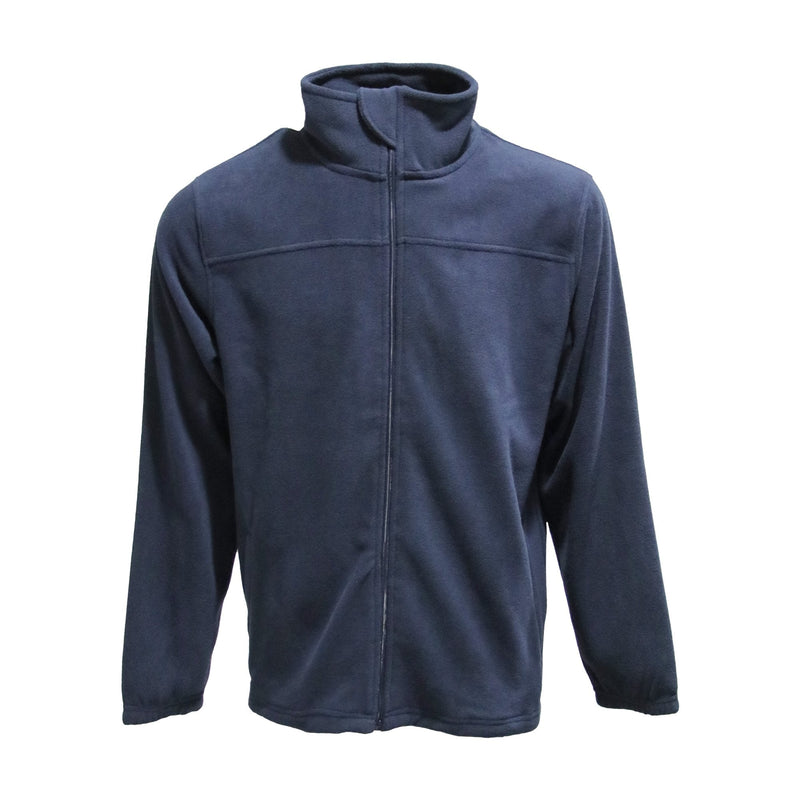 Full Zip Micro Fleece - Navy