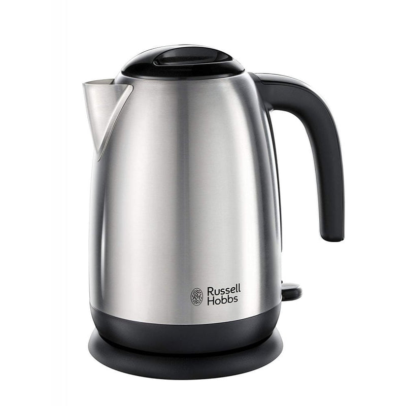 Russell Hobbs Adventure 1.7L 3KW Open Handle Polished Stainless Steel Kettle - Silver