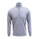 Plain 1/4 Zip Jumper - Grey