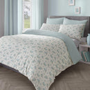 Molley May Brushed Cotton Duvet Set - Duck Egg