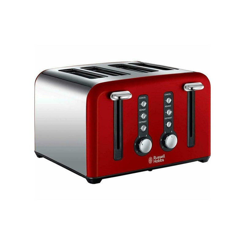 Russell Hobbs 4 Slice Windsor Toaster - Red