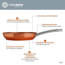 Tower Copper 30cm Frying Pan