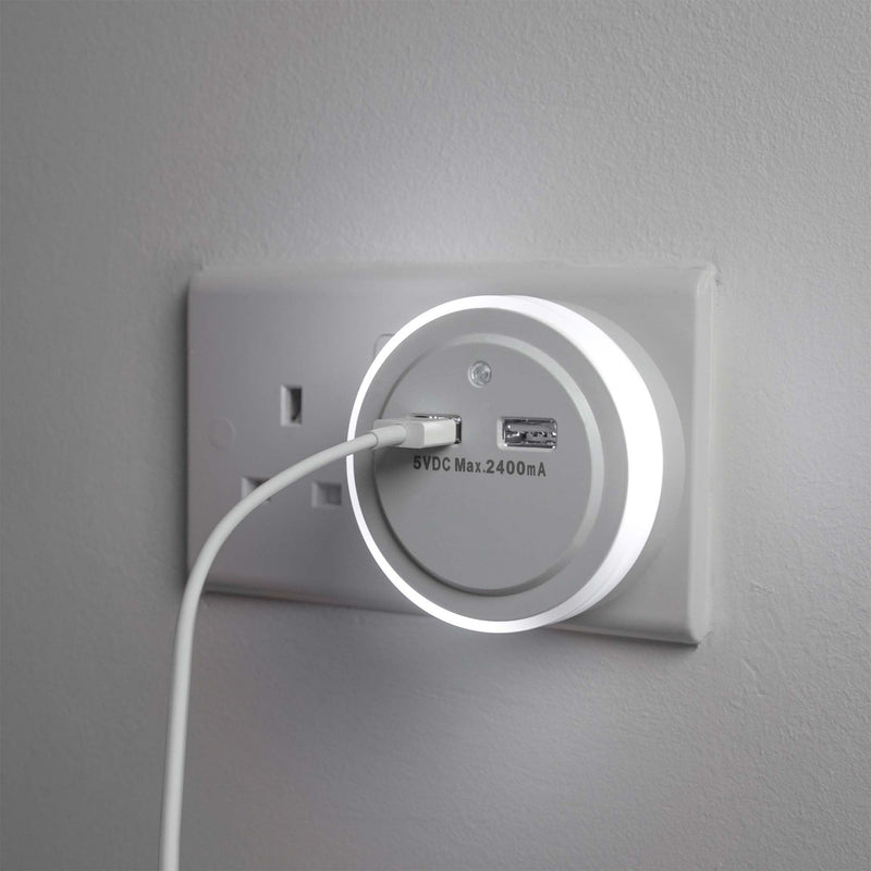 Benross Dual Usb Charger Night