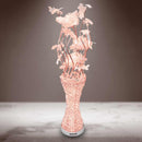 Anika LED Colour Changing Aluminium Artificial Flower Lamp