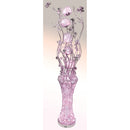 150cm Silver LED Crystals Colour Changing Aluminium Artificial Flower Lamp Light