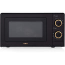 Tower Rose Gold 17L 700W Manual Microwave - Black/Rose Gold