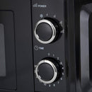 Black 700W 17L Microwave