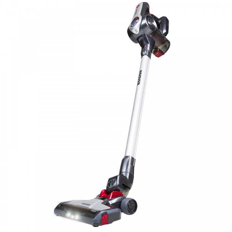 Hoover Discovery 22V 35 Min Cordless Pole Vacuum Cleaner - Red/Grey
