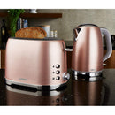 Glitz Blush Pink 2 Slice Toaster 800W