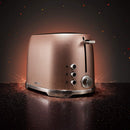 Glitz Blush Pink 2 Slice Toaster 800W