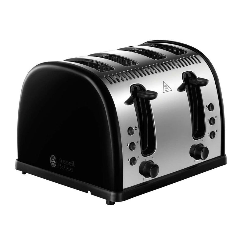 Russell Hobbs Legacy 4 Slice Toaster - Black
