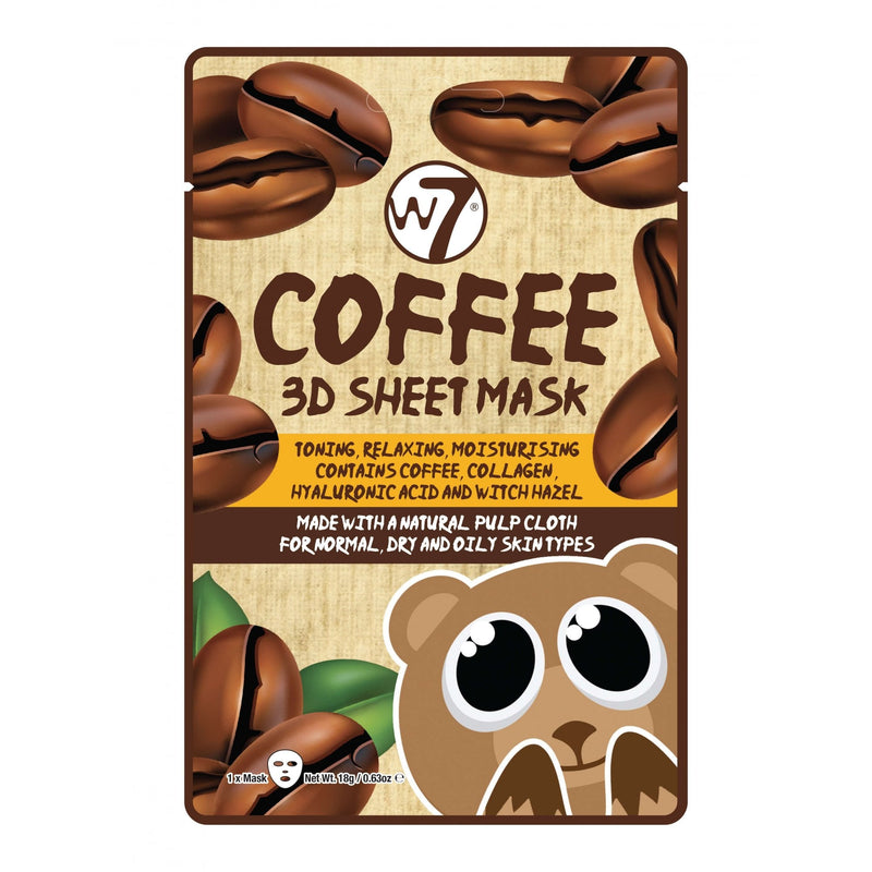 Coffee  Collagen Sheet Face Mask