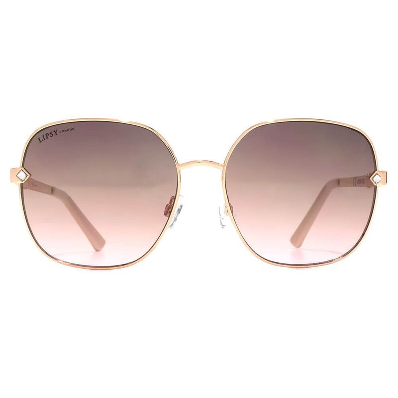 Ladies Gold Sunglasses