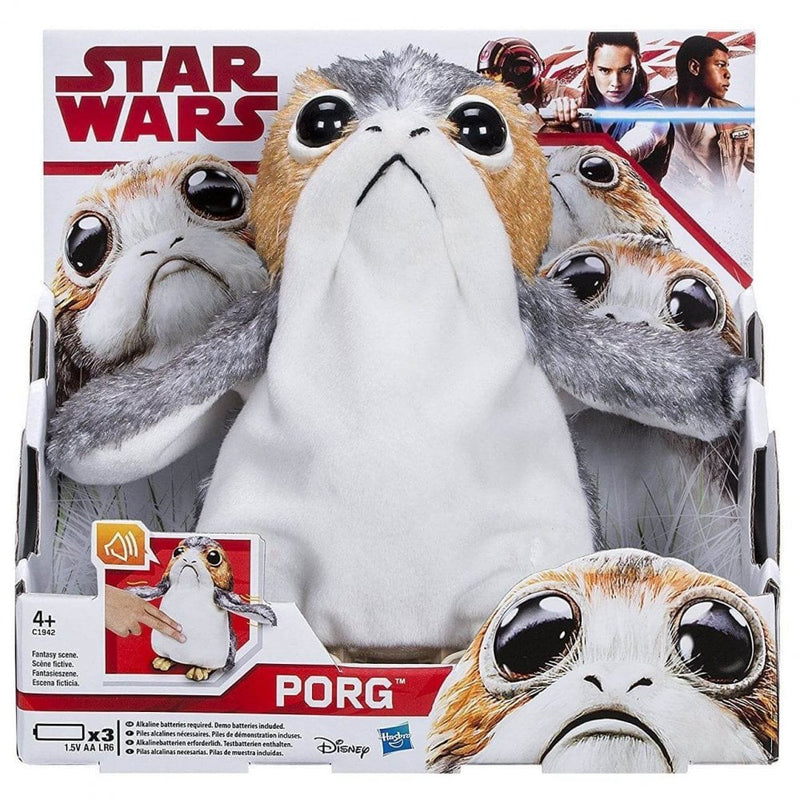 Star Wars E8 Porg Moves and Makes Sounds Inspired by Creatures from Ahch-To Island