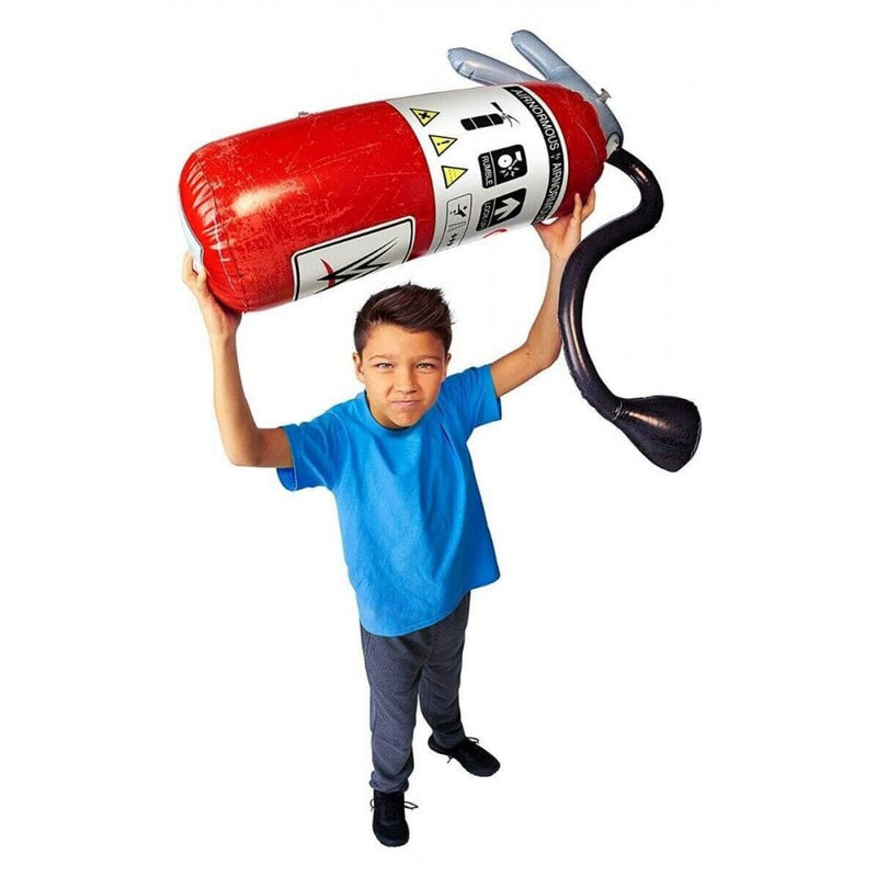 Large Inflatable WWE Big Bash Fire Extinguisher