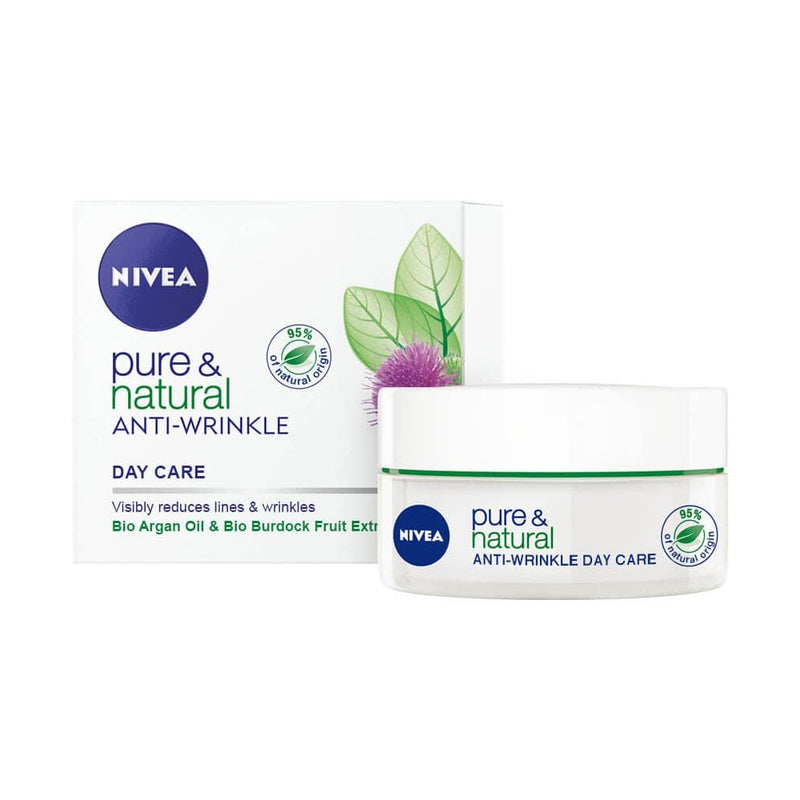 Nivea Pure & Natural Anti-Wrinkle Day Cream 50ML