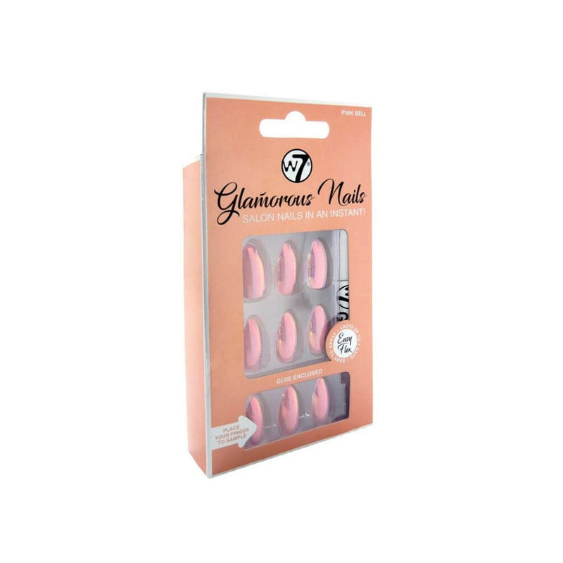 W7 False Nails - Pink bell