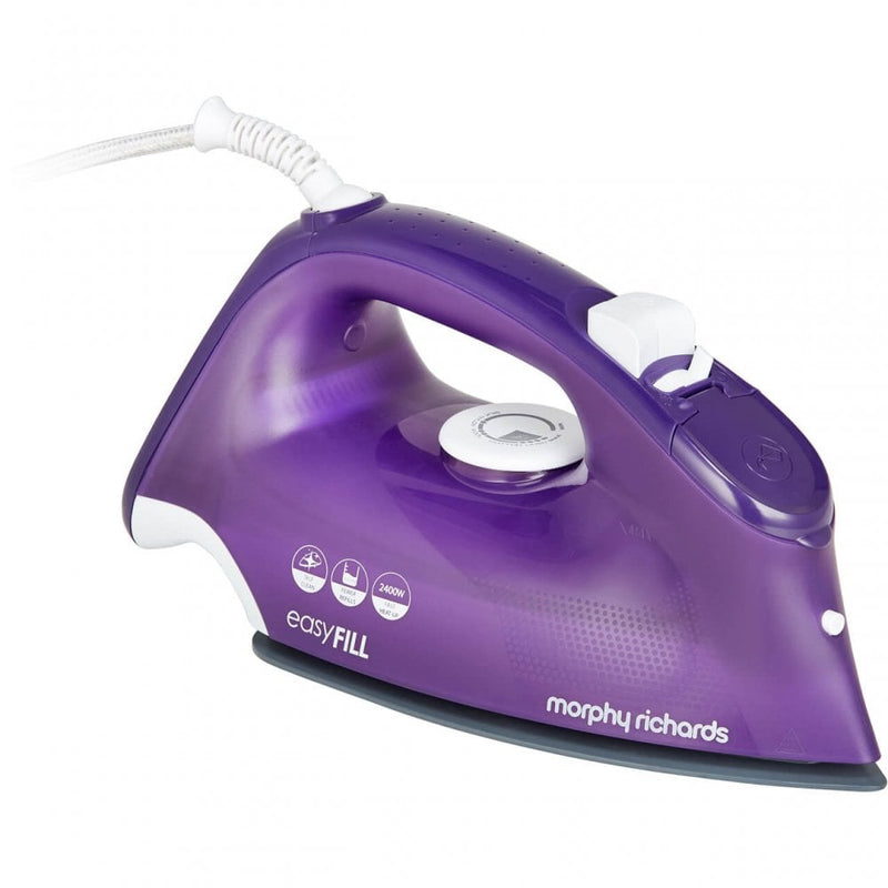 Morphy Richards Easy Fill 2400W 40/130G Steam Iron - Purple