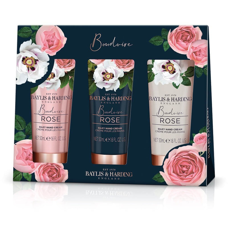 B&H Boudoire Rose Handcream 3pc