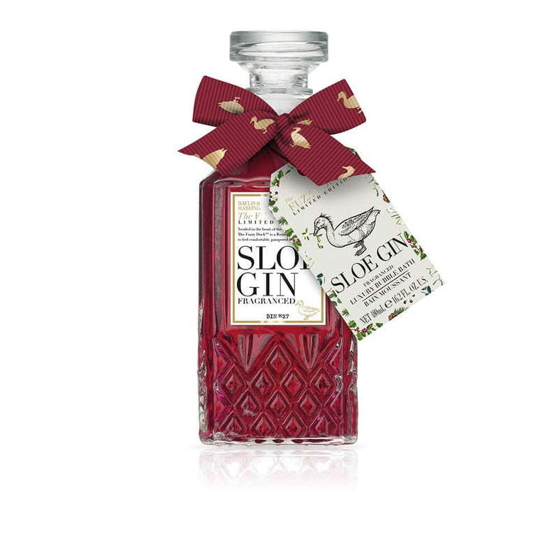 Fuzzy Duck Winter Wonderland Decanter