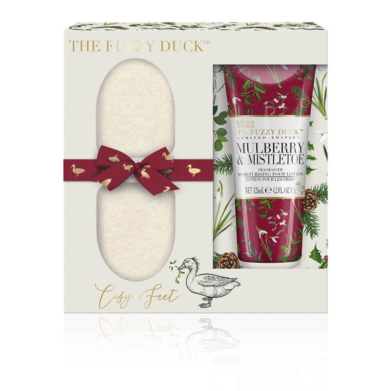 B&H Fuzzy Duck Winter Wonderland Foot Set