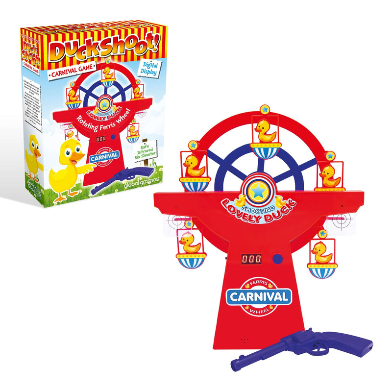 Kids Mini Ferris Wheel Duck Shoot Carnival Fairground Game Toy Gift 5 Years+