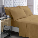 Non Iron Percale Sheets - Mocha