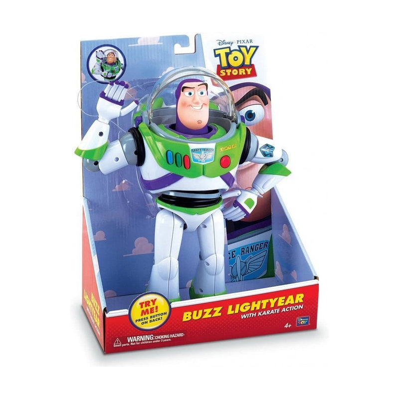 Toy Story Buzz Lightyear Figure with Karate Action Movable Arms Wrist Waist and Head