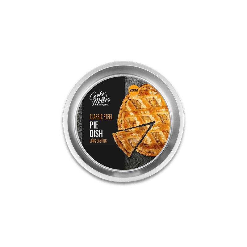 Cooke Miller Classic Steel Pie Dish