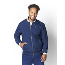 Light Weight Tipped Jacket- Navy