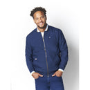 Light Weight Tipped Jacket- Navy