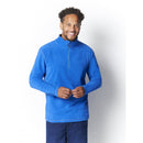 Mens Zip Up Fleece - Blue