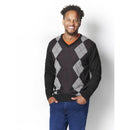 Patterned V-Neck Jumper