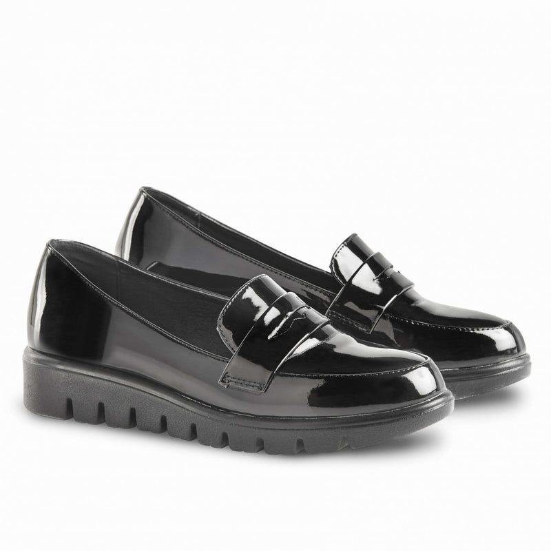 Chunky Patent Loafer