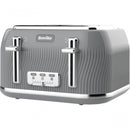 Breville Flow 4 Slice Toaster - Grey