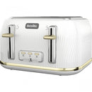 Breville Flow 4 Slice Toaster - White