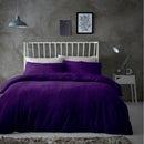 Popcorn Duvet Set - Purple